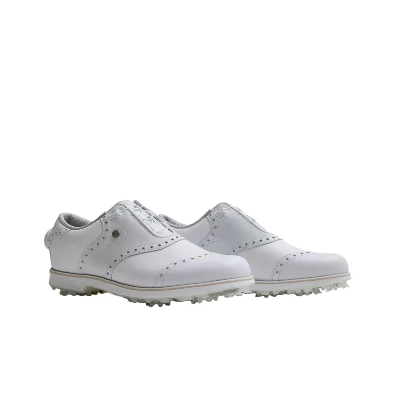 FOOTJOY Anti Slip Wear Resistant Low Top Golf Shoes Women's White-2