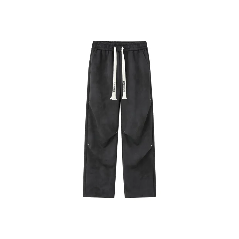David Bakken Casual Pants Unisex Black-0