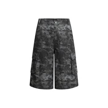 IMXS New Horse Run Collection Cargo Shorts Men's Khaki