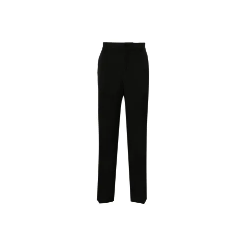 Golden Goose Satin Trim Straight Leg Trousers