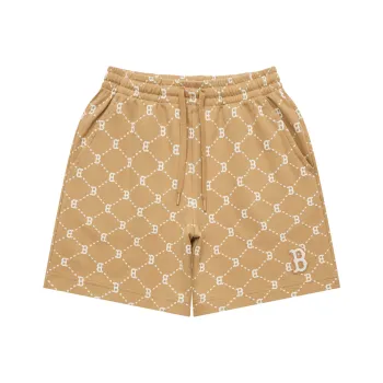 MLB Old Flower Casual Shorts Unisex Light Camel