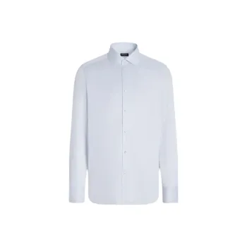 Zegna SS25 Shirt Men's Light Blue