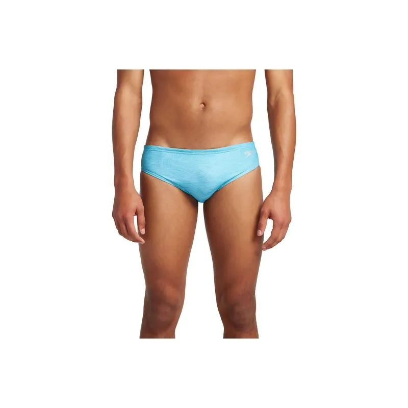Speedo Men's Printed One Brief Cobalt Blue Swimming Shorts Men's-56