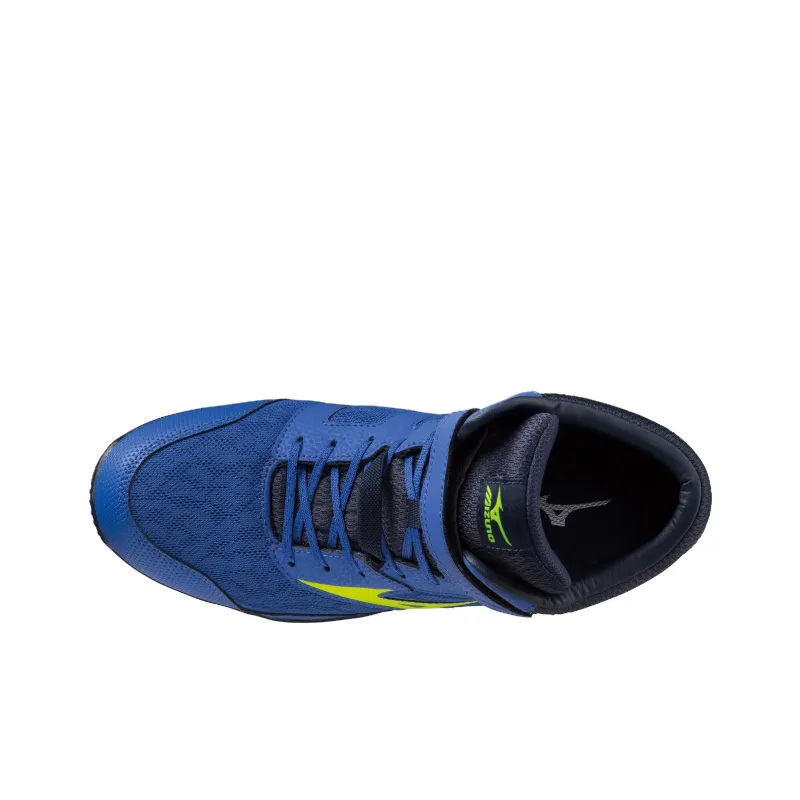 Mizuno Almighty SDII 13H Cushioning, Slip Resistant, And Abrasion Resistant High Top Training Shoes Men's Dark Blue-3