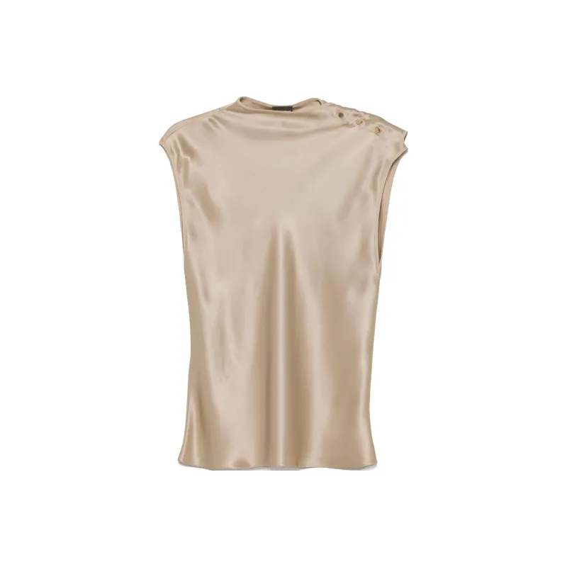 GIORGIO ARMANI Double faced Silk satin Long Dress-0