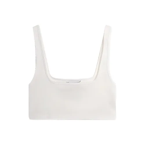 CALVIN KLEIN Tank Tops Women's Moon White