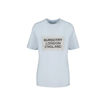 Burberry T Shirt Women's Light Blue