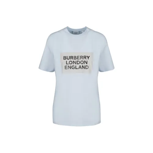 Burberry T Shirt Women's Light Blue