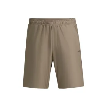 HUGO BOSS Reflective logo Bermuda Shorts