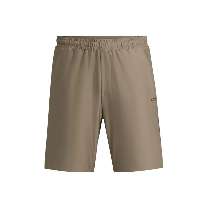 HUGO BOSS Reflective logo Bermuda Shorts-0