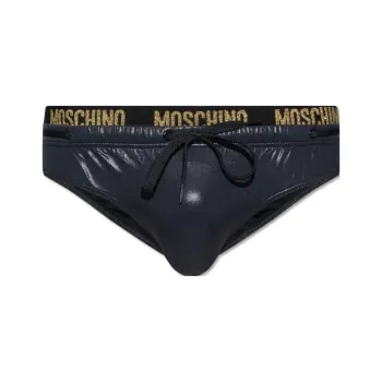 MOSCHINO FW23 Swimming Shorts Men's Black