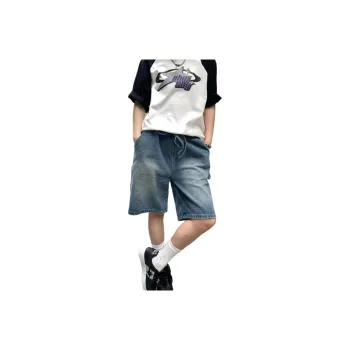 KVIV Denim Shorts Unisex Vintage Blue [Curator's Recommendation]
