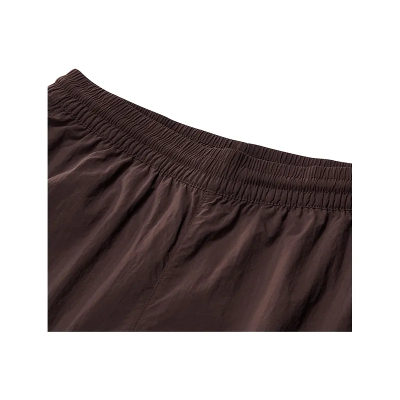 FILA FUSION x P.A.M. Casual Shorts Women's Brown Khaki Umber-2