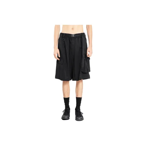 Y 3 Free Shipping With AdiClub Y 3 Washed Twill Shorts