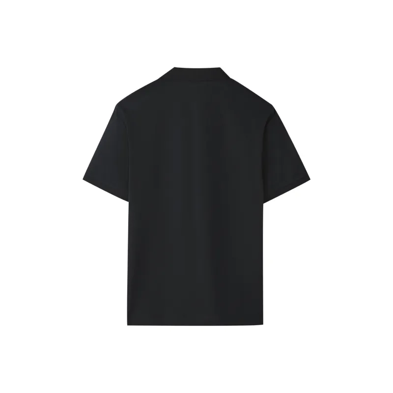 HLA Polo Shirts Men Black E6-1