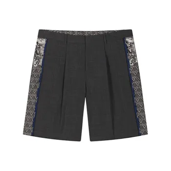 DAVID NAMAN Shorts Men Gray