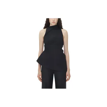 Alexander McQueen Asymmetric Gathered Top