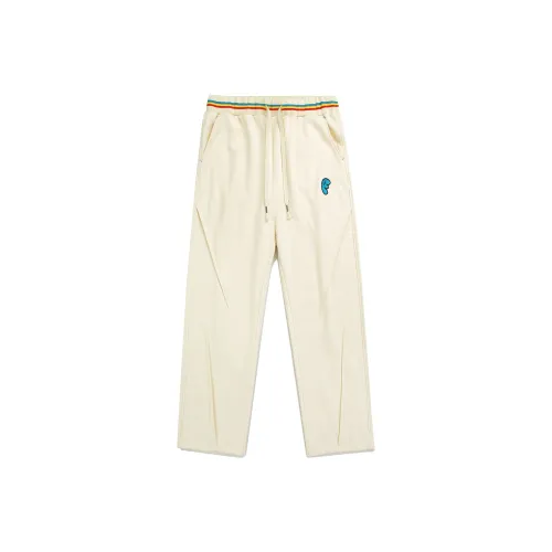 Guuka Casual Pants Men Custard