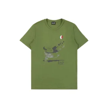 EMPORIO ARMANI EA7 SS22 T Shirt Men's Green