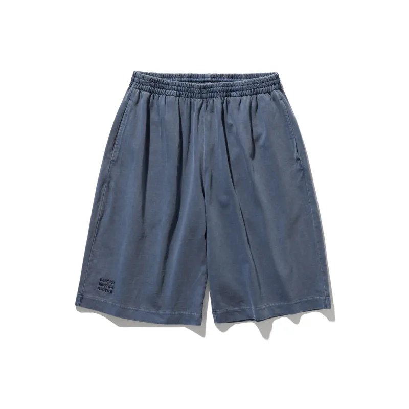 Nautica White Sail Nautica White Sail X Hirotsu Yumoto Co titled Series Casual Shorts Unisex-0