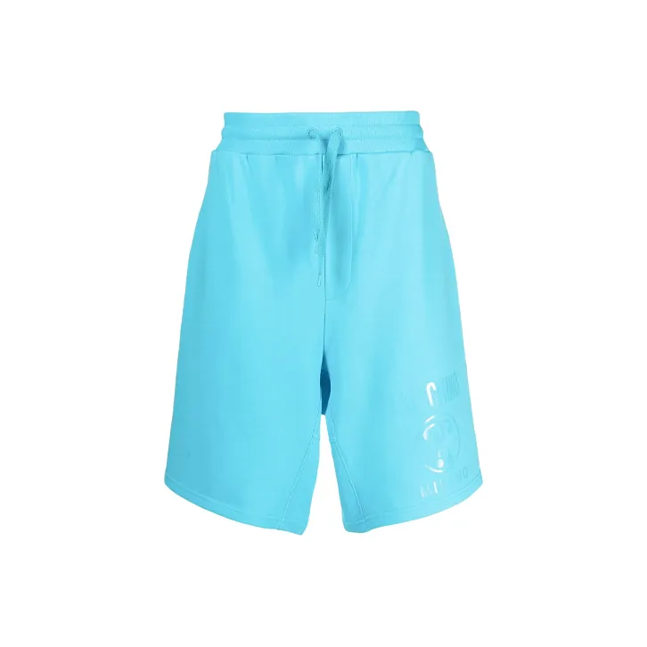 MOSCHINO Sports Shorts Men Blue-0