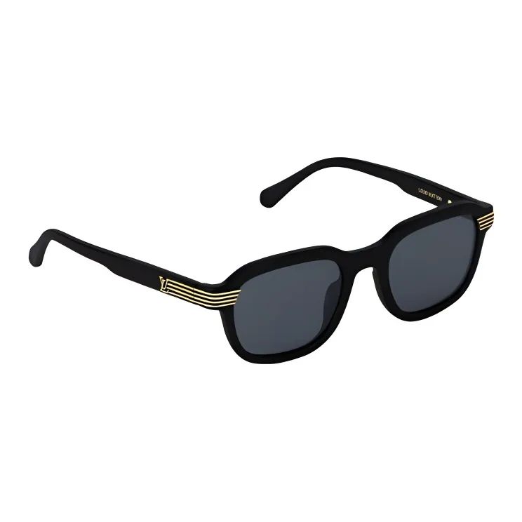 LOUIS VUITTON Lv Slide Square Round Sunglasses-1