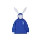 Rabbit Ear Hoodie Blue