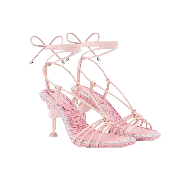 Sophia Webster Flo Copacabana One Strap Sandals 8.5cm Women's Pink-2