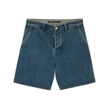 JIL SANDER Straight leg Denim Shorts