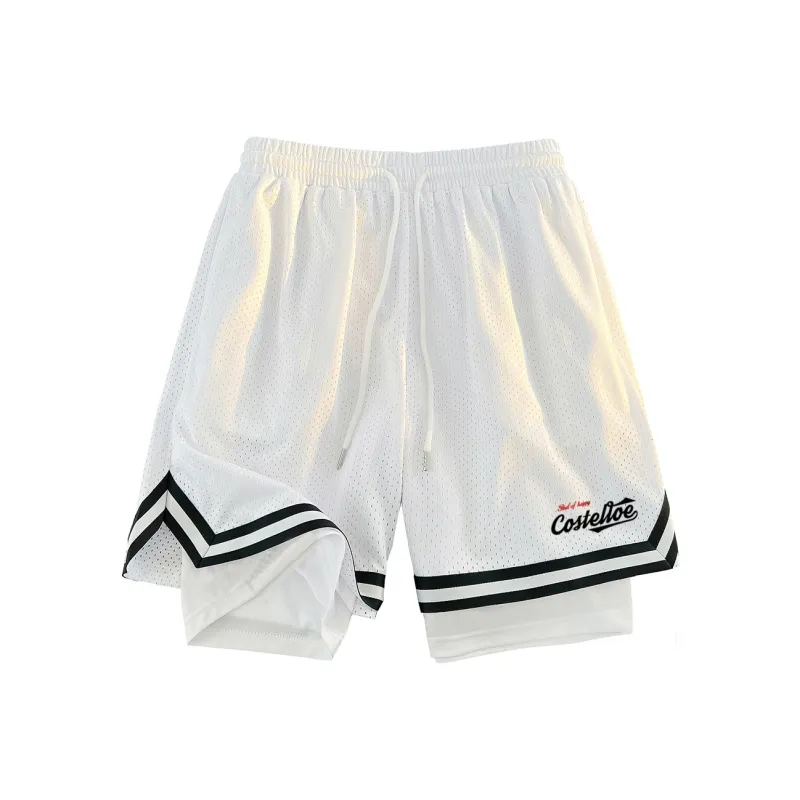 PAUL COSTELLOE Basketball Shorts Unisex-8