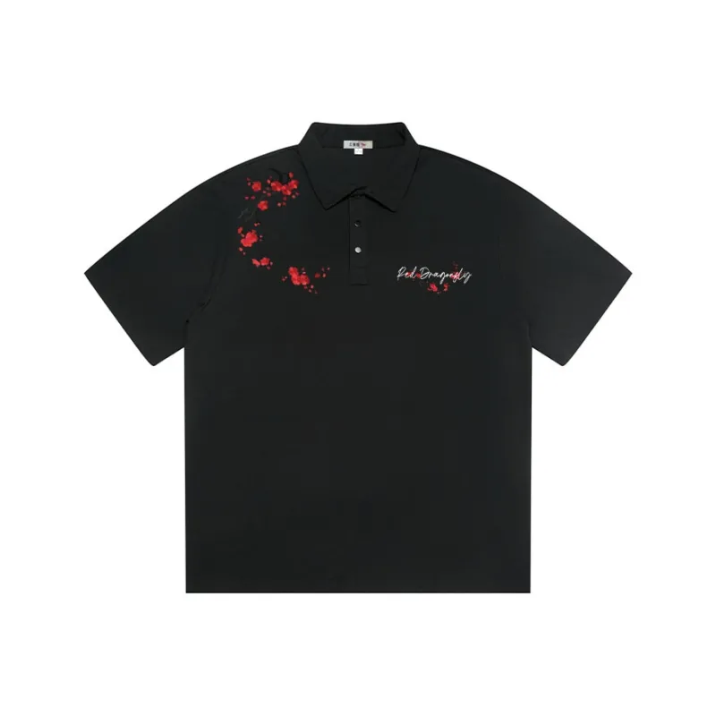 RED DRAGONFLY Polo Shirt Unisex-0