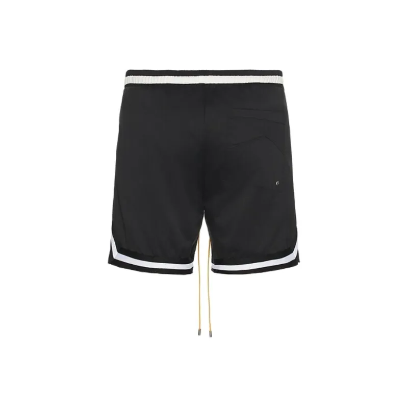 RHUDE Logo Basketball Swim Shorts-1