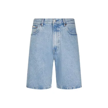 CALVIN KLEIN Denim Shorts Men's Denim Light Blue