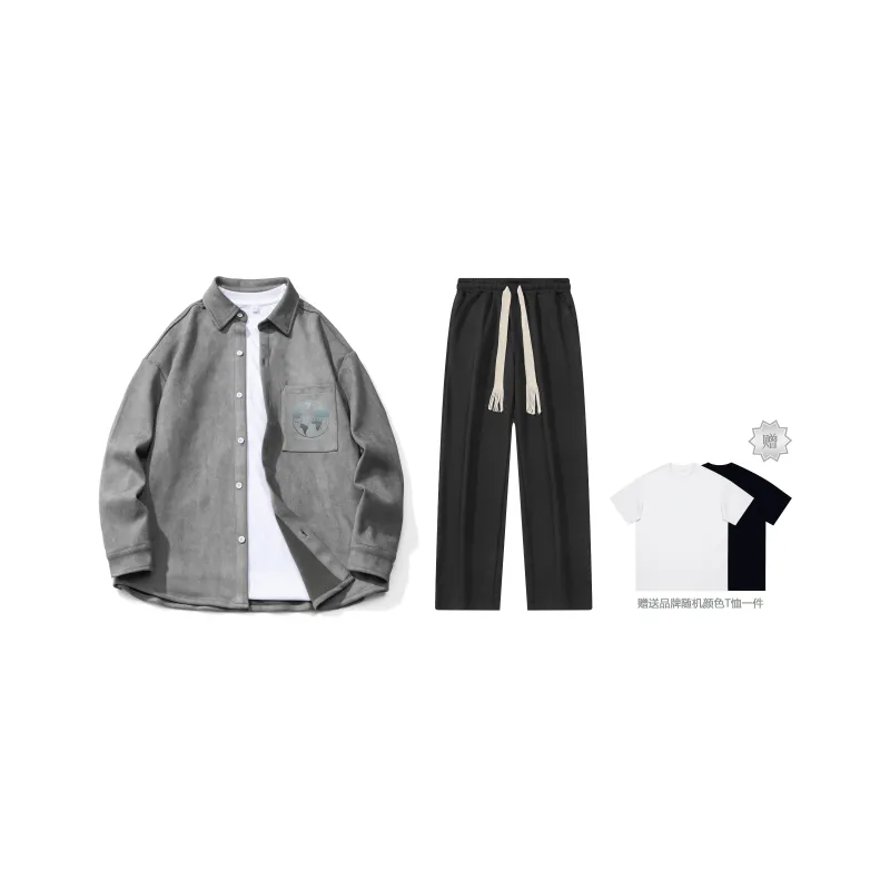 MISTEEZ Shirt Matching Sets Unisex-3