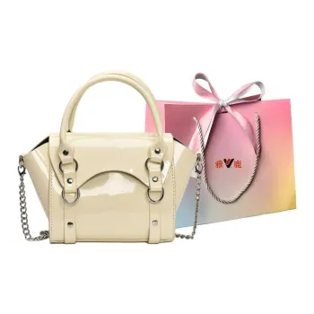 Yalu PU Handbag Large Size Women's White/Pink/Silver/Black