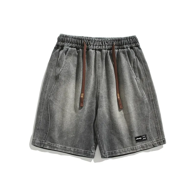 Jeep Grand Cherokee Denim Shorts Unisex-4