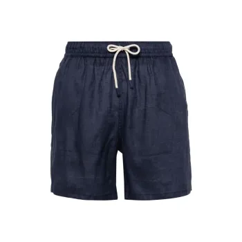 MC2 Saint Barth Gustavia Linen Swim Shorts