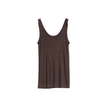Lemaire Fine-Ribbed Scoop Neck Tank Top