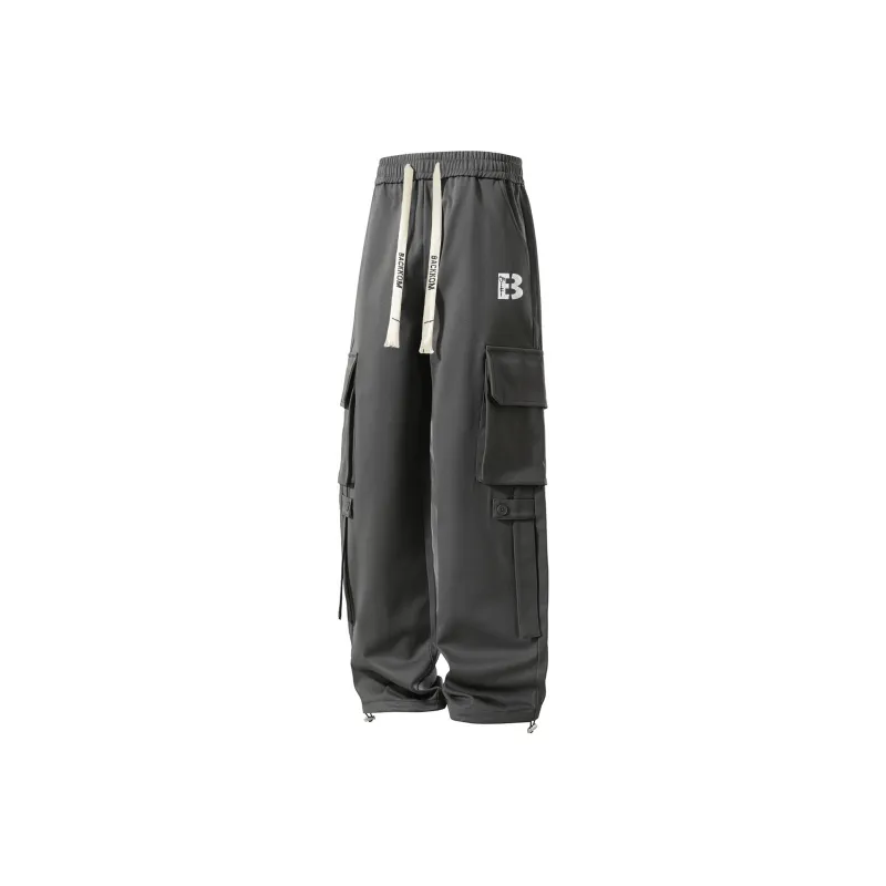 David Bakken Casual Pants Unisex Black-5