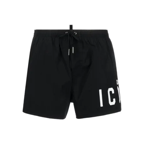 GUCCI FW25 Lido Collection Swimming Shorts Mens Black