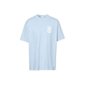 Burberry T Shirt Women's Light Blue