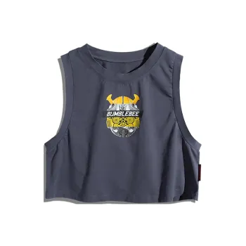Transformers X Monster Guardians Tank Tops Women's Dark Grey Dark Gray
