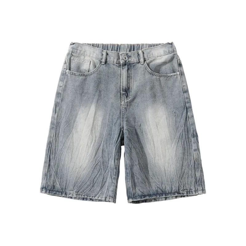 Yiwen Denim Shorts Unisex-0