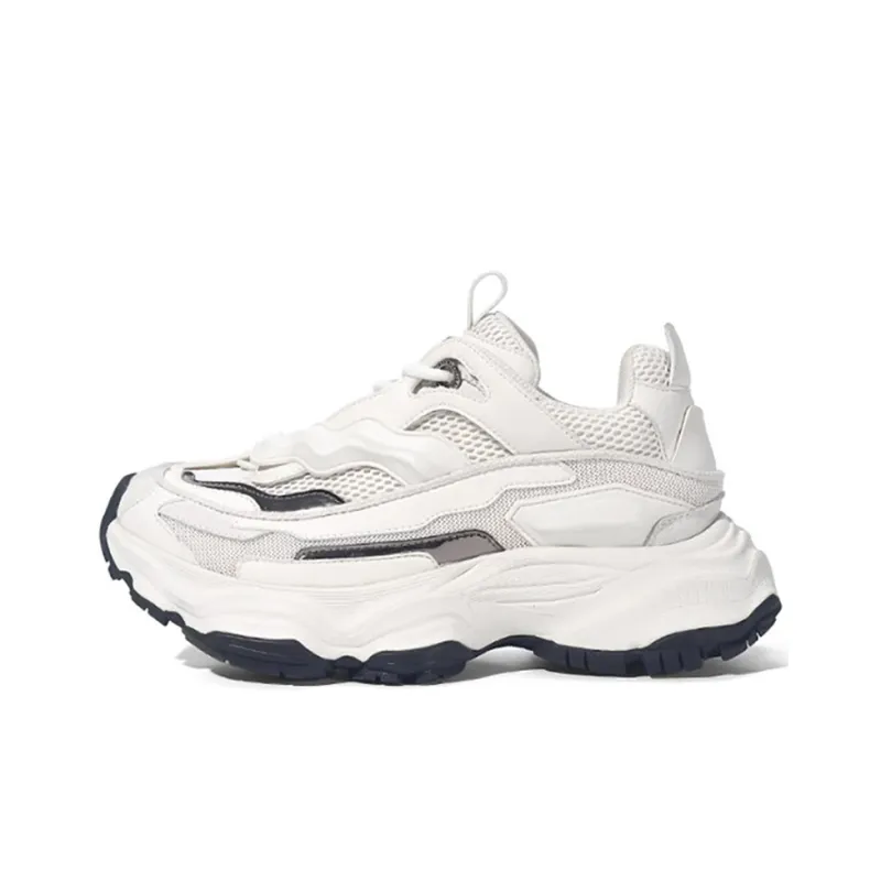 Ruomini Slip Resistant Height Increasing Low Top Chunky Sneakers Men's-6