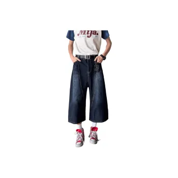 KVIV Denim Shorts Men's Vintage Blue 