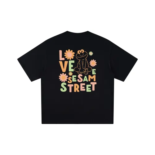 SESAME STREET [ELMO Collection] Short Sleeved T Shirts Unisex