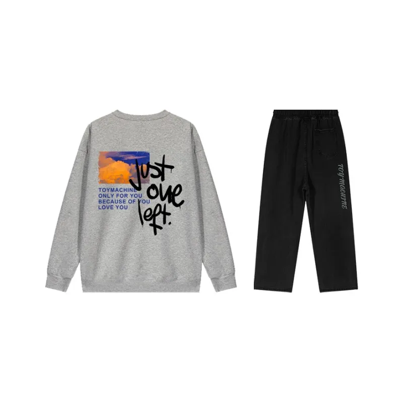 Toy Machine Sweatshirt Sets Unisex-20