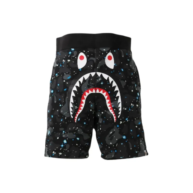 Bape Space Camo Shark Sweat Shorts SS21-0