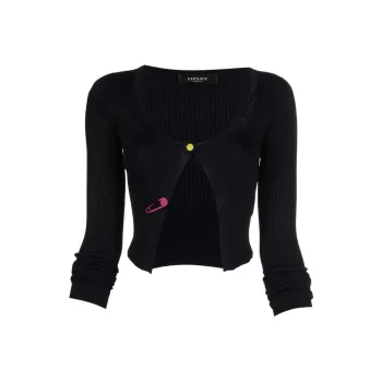 FANSIZHE SS22 Crop Top Women's Black
