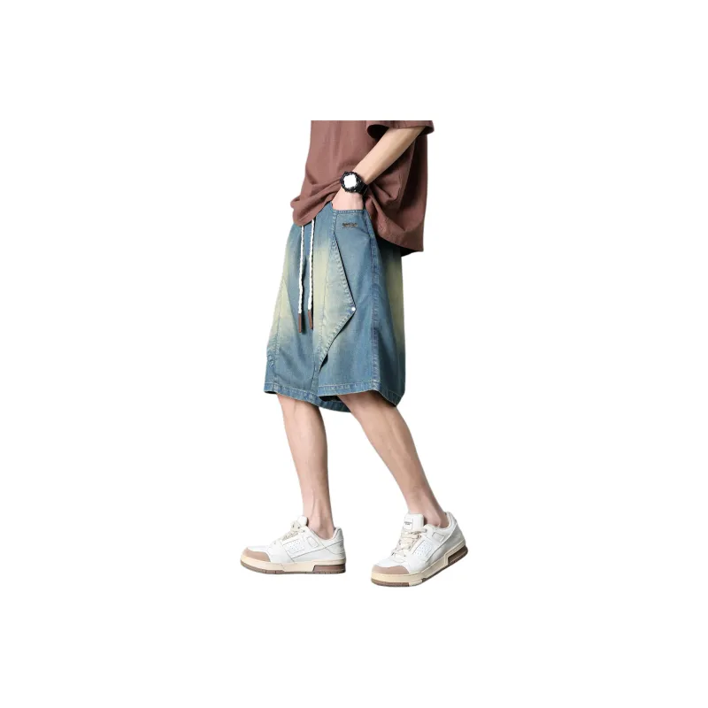 Double Dealer Denim Shorts Unisex-9